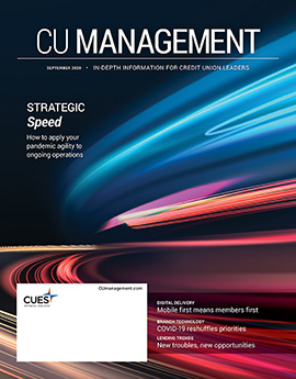 September 2020 CU Management magazine
