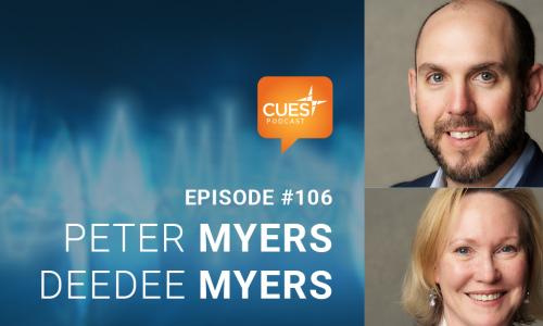 Peter Myers and Deedee Myers on podcast landing tile