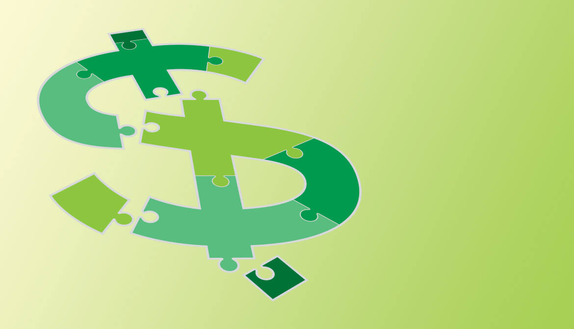 puzzle in the shape of a dollar sign signifying payments as a key metric in PFI status