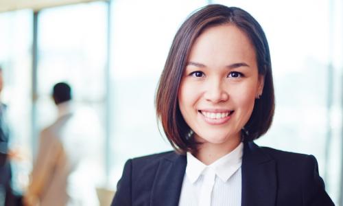 Smiling Business Woman